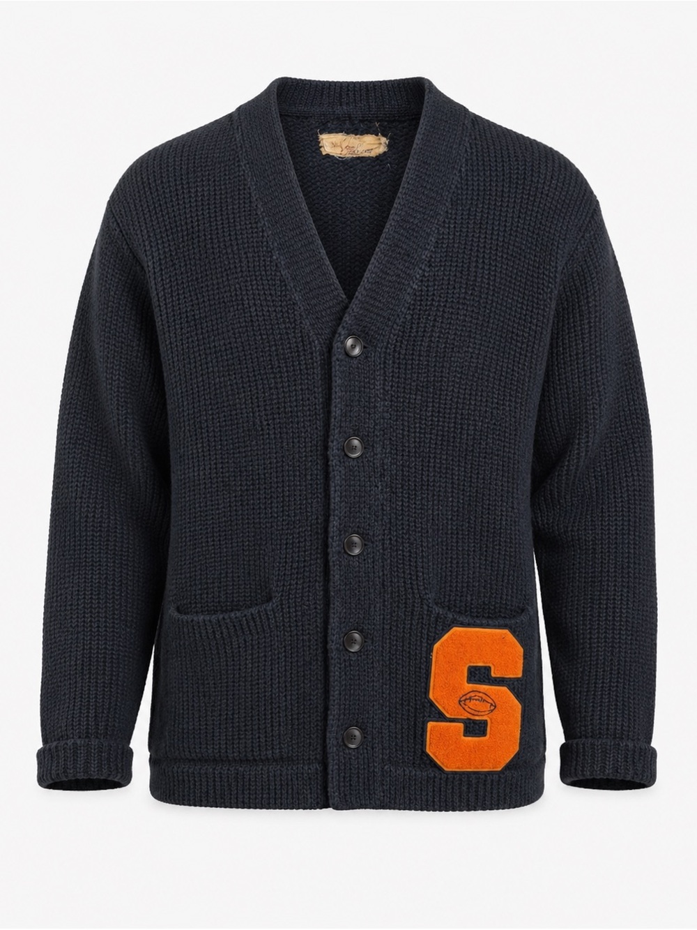 🎉BOGO 1/2 Vintage Shaker Stitch Cardigan football prep